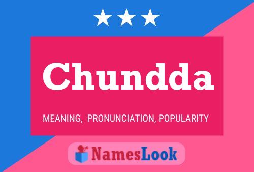 Chundda Name Poster