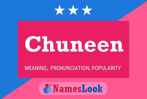 Chuneen Name Poster