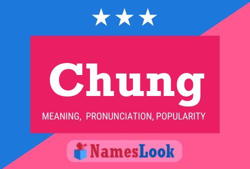 Chung Name Poster