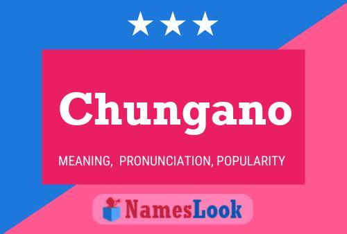 Chungano Name Poster