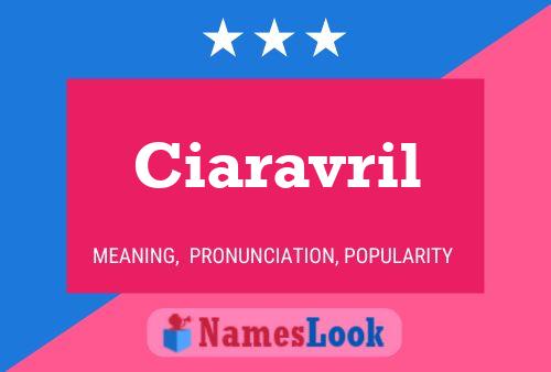 Ciaravril Name Poster