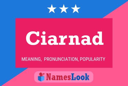 Ciarnad Name Poster