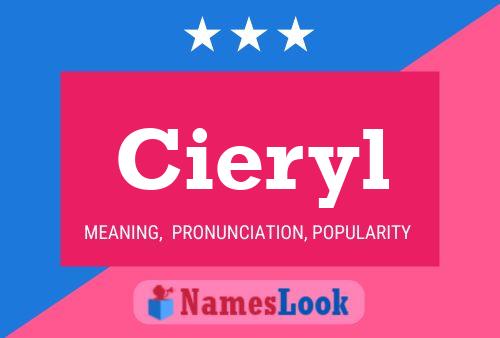 Cieryl Name Poster