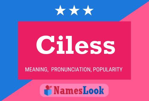 Ciless Name Poster