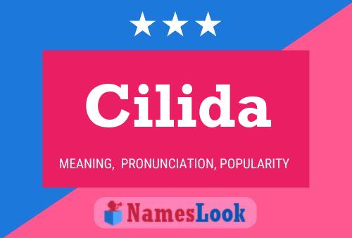 Cilida Name Poster