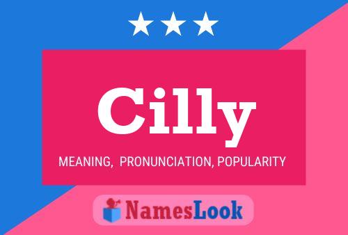 Cilly Name Poster