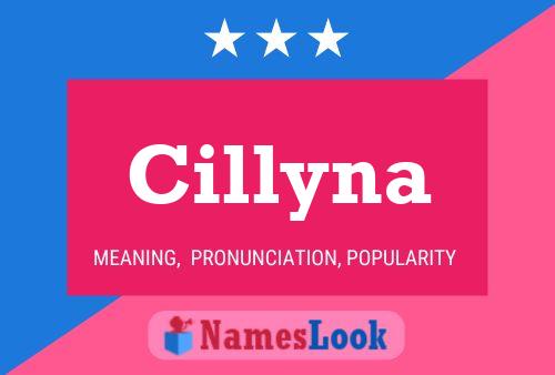 Cillyna Name Poster