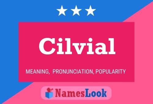 Cilvial Name Poster