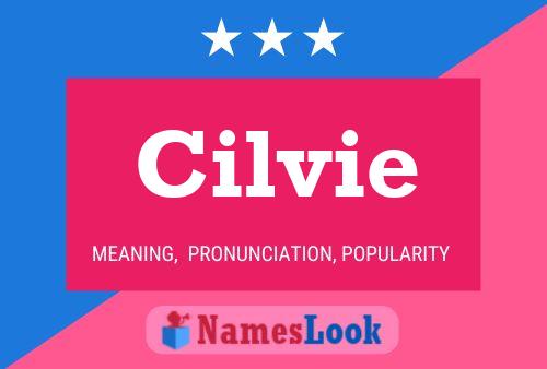 Cilvie Name Poster