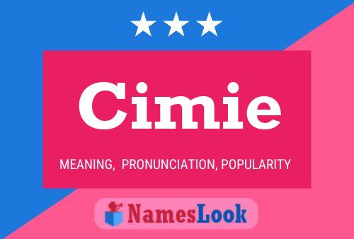 Cimie Name Poster