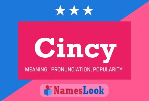 Cincy Name Poster