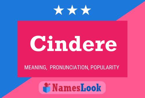 Cindere Name Poster