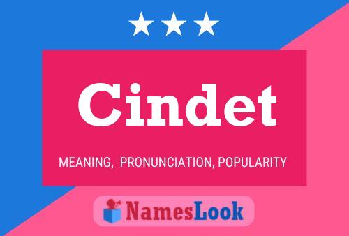 Cindet Name Poster