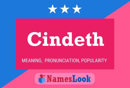 Cindeth Name Poster