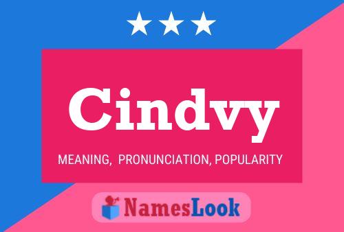 Cindvy Name Poster