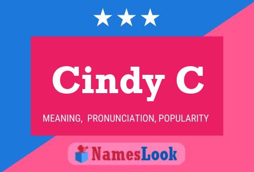 Cindy C Name Poster