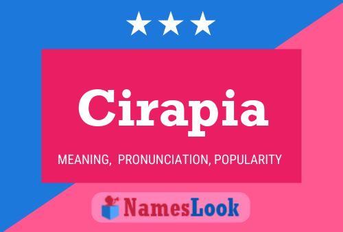 Cirapia Name Poster