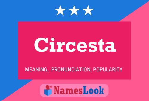 Circesta Name Poster