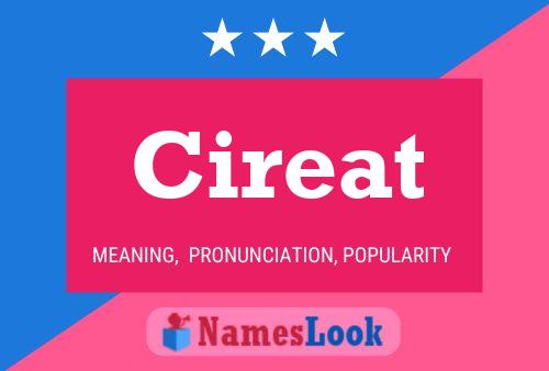 Cireat Name Poster