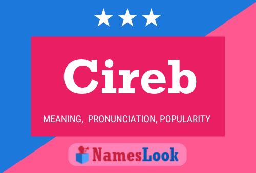 Cireb Name Poster