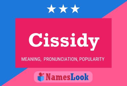 Cissidy Name Poster