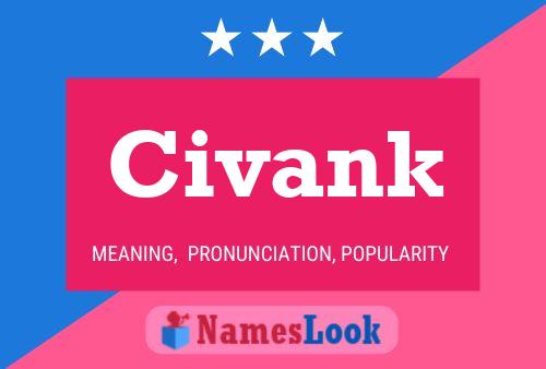 Civank Name Poster