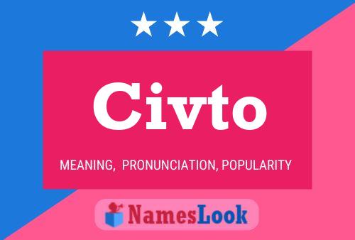 Civto Name Poster