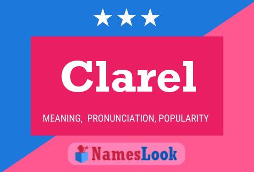 Clarel Name Poster