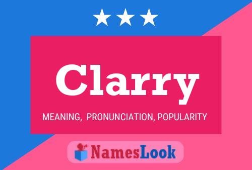 Clarry Name Poster