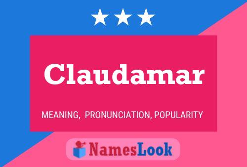 Claudamar Name Poster