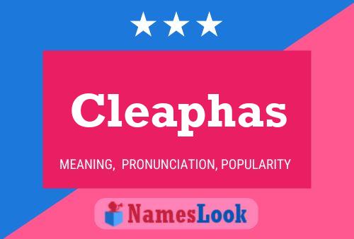 Cleaphas Name Poster