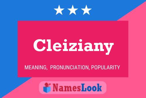 Cleiziany Name Poster