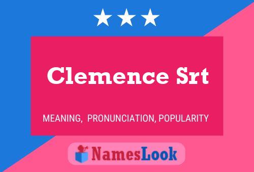 Clemence Srt Name Poster