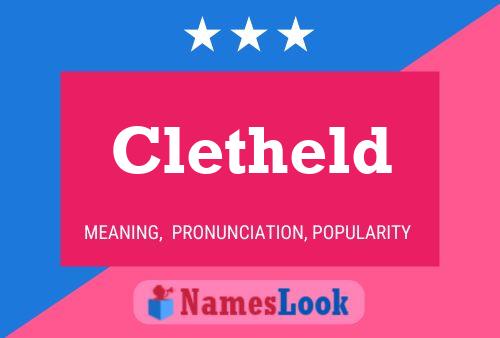 Cletheld Name Poster