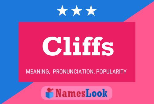 Cliffs Name Poster