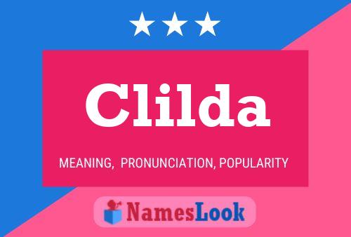 Clilda Name Poster