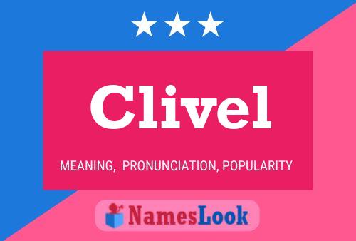 Clivel Name Poster