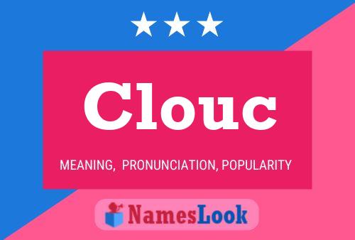 Clouc Name Poster