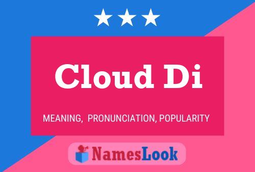 Cloud Di Name Poster