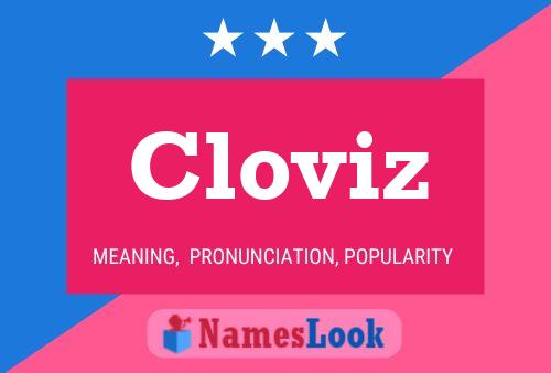 Cloviz Name Poster