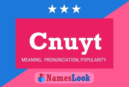 Cnuyt Name Poster