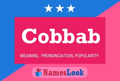 Cobbab Name Poster