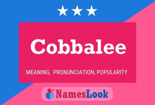 Cobbalee Name Poster