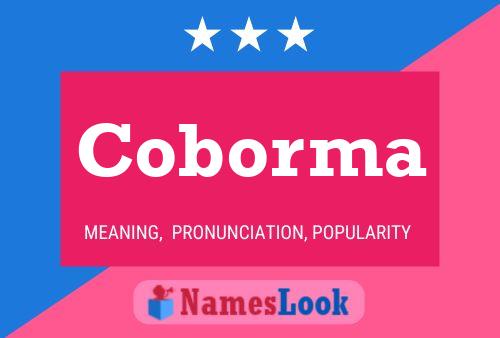 Coborma Name Poster