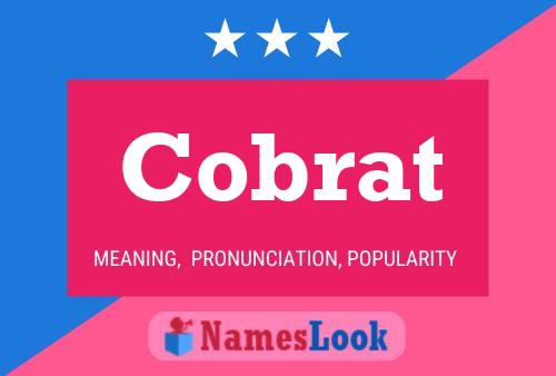 Cobrat Name Poster