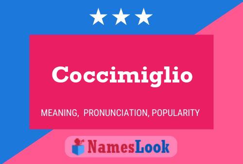 Coccimiglio Name Poster