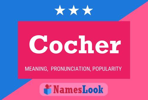 Cocher Name Poster