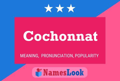 Cochonnat Name Poster