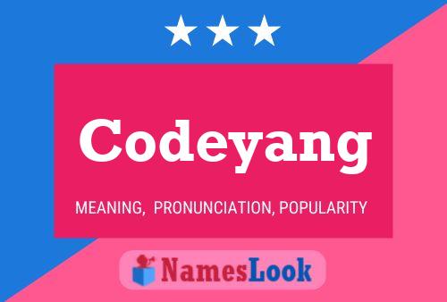 Codeyang Name Poster