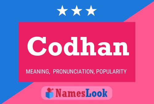 Codhan Name Poster